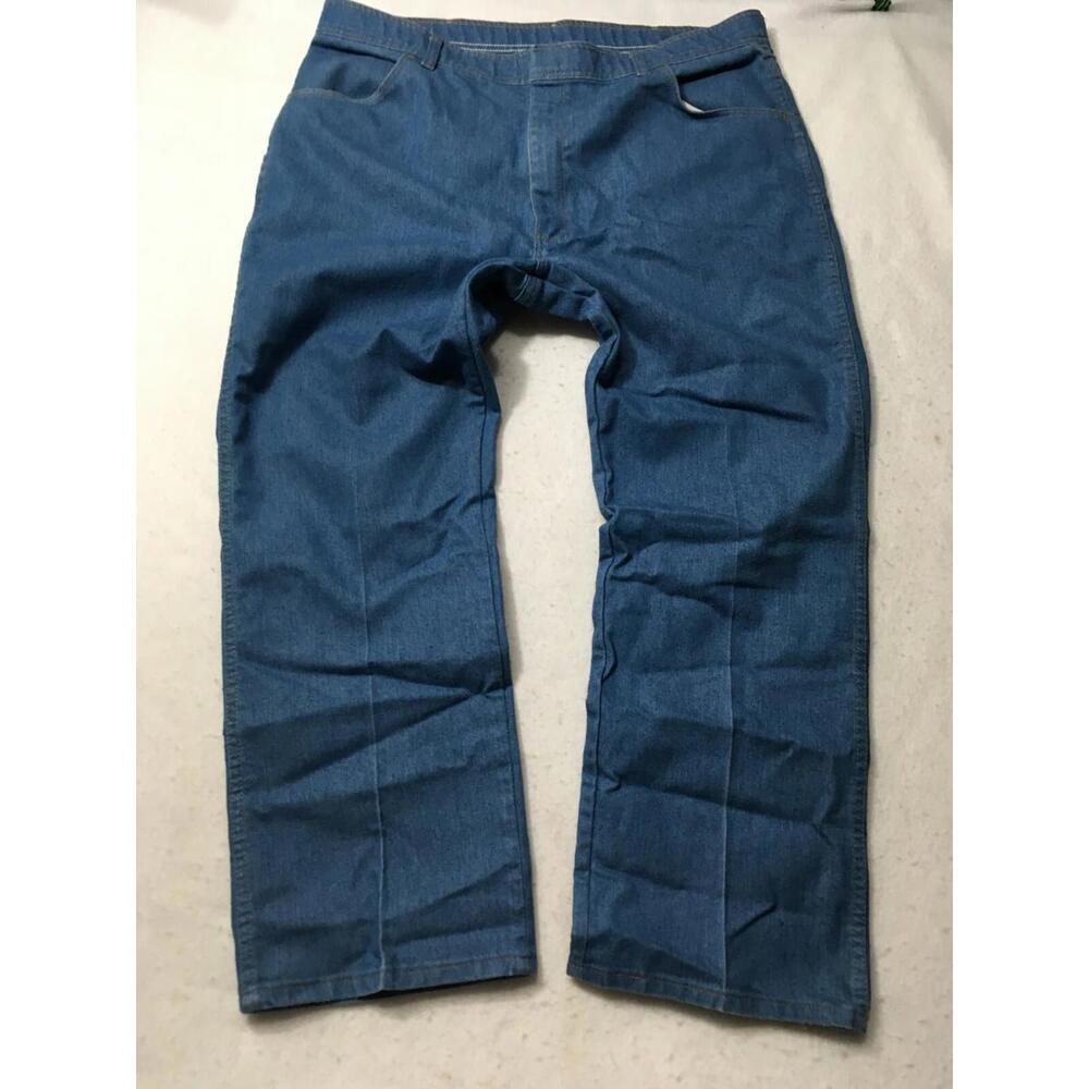 Wrangler Size 42 X 30 Pants Men's Western Wear Relaxed Fit Jeans